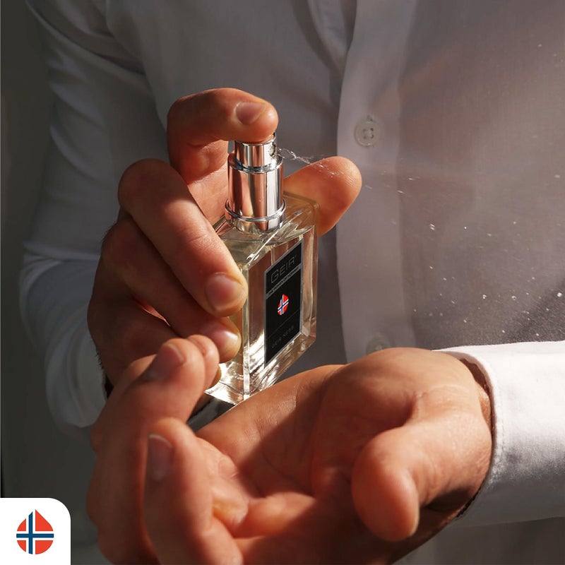Geir Ness Eau de Parfum Spray For Men - Long Lasting Fresh, Cool Scent - Mix of Refreshing Norwegian Mountain Fragrance - 3.4 ozâ€¦ - Image 4